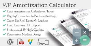 WP Amortization Calculator